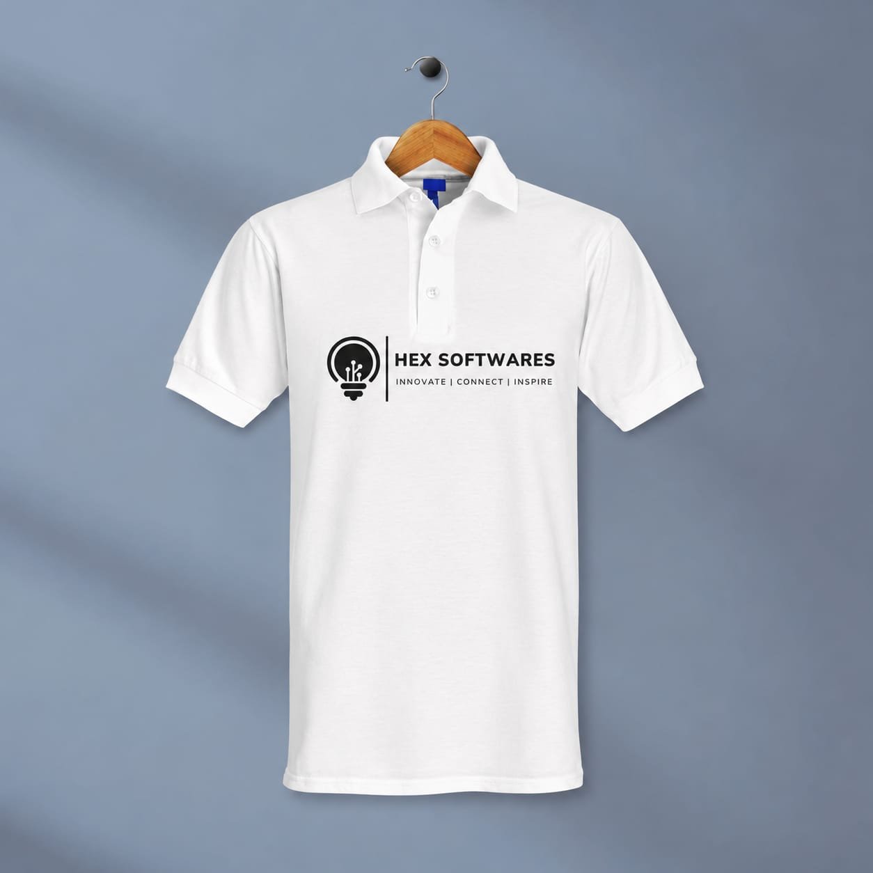Official HEXSOFTWARES Branded Polo T-Shirt